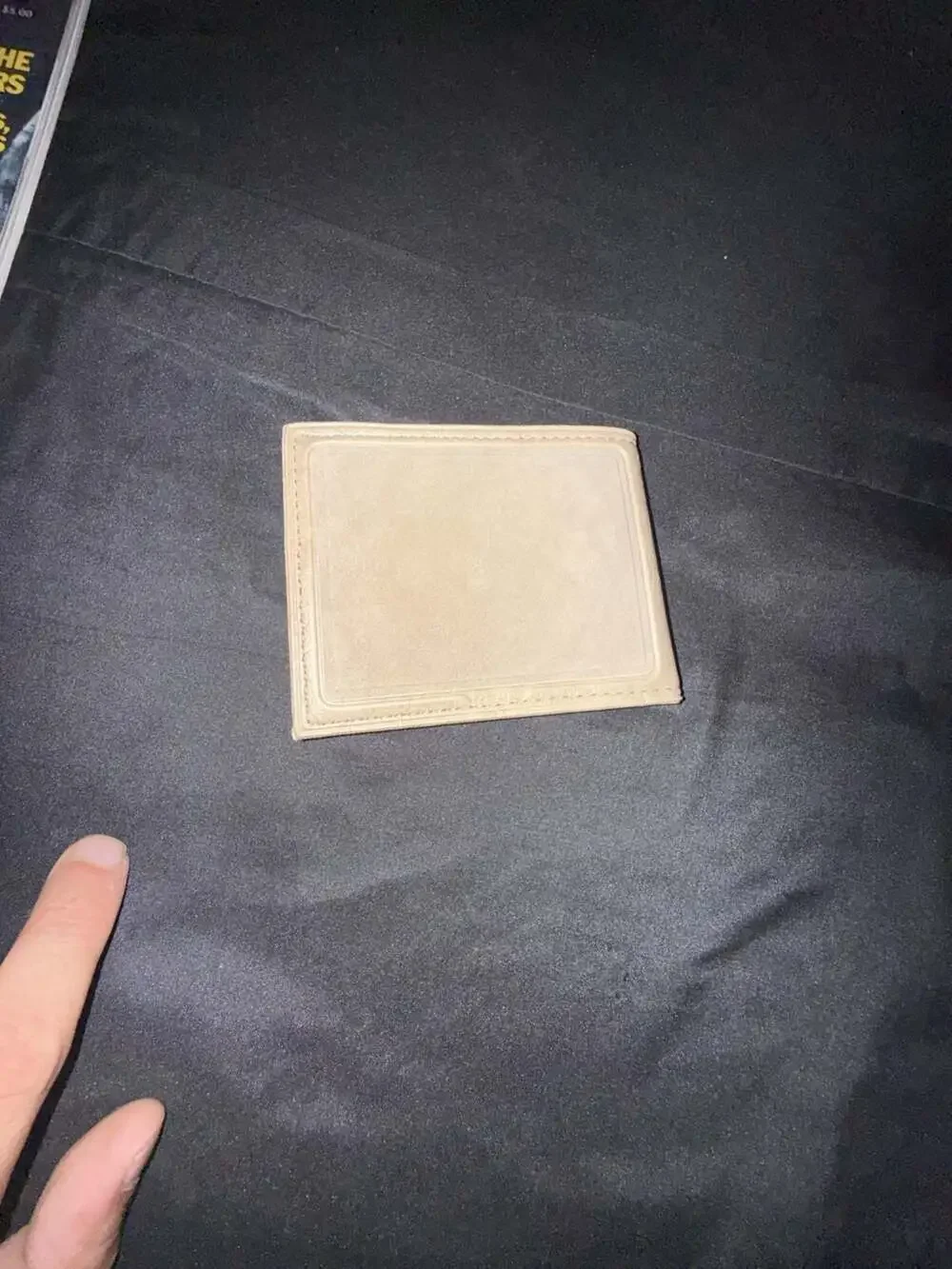 Vintage Vitronic Bi-Fold Pick-PocketProof Suede Wallet